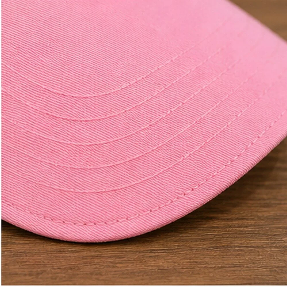 ALO Yoga Pink Workout Open Top Visor Hat Sporty